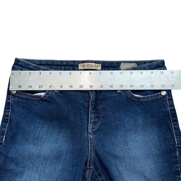 Vintage America by Nine West matchstick skinny  jeans size 8/29 dark wash denim - Picture 5 of 7